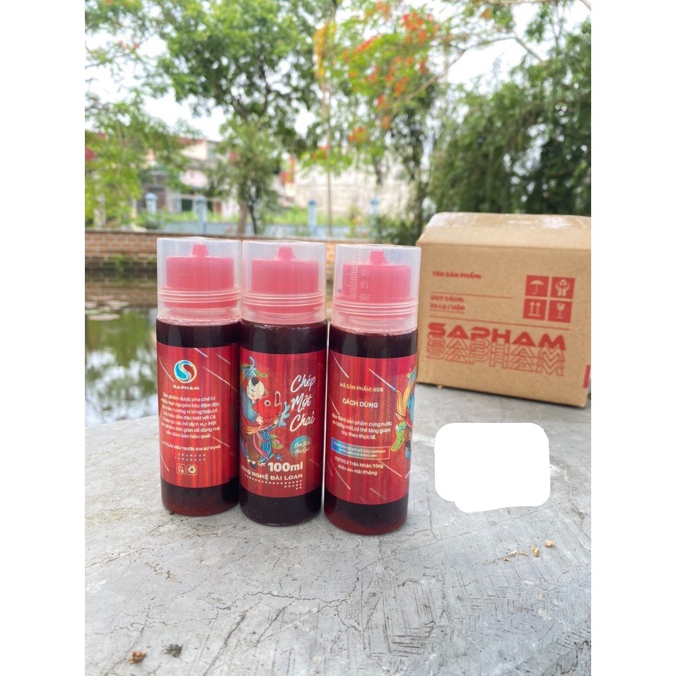 Chép 1 chai sa phạm chuyên câu cá chép cực nhạy