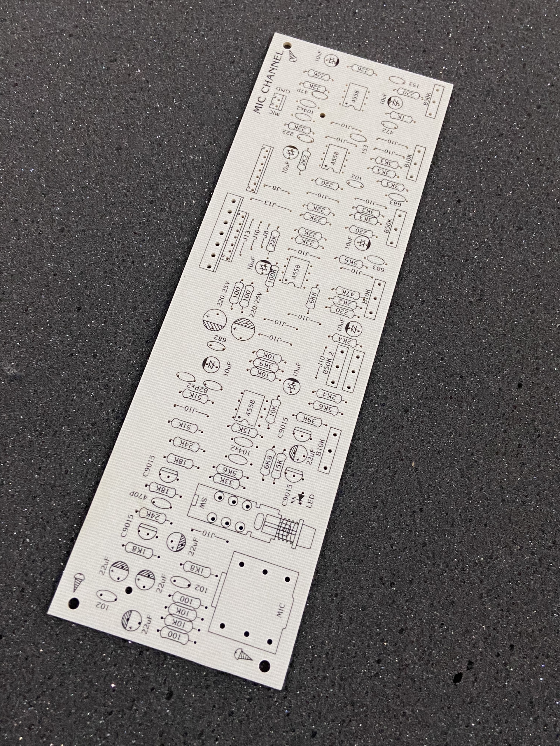 Mạch in PCB mic 6 volum phíp thủy tinh cao cấp