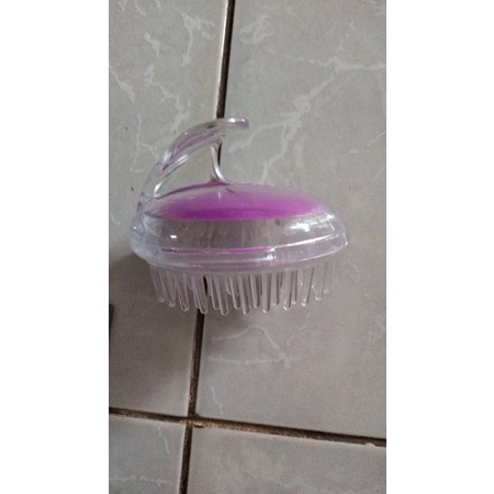 [Free Ship] - Lược gội đầu massage da đầu đa năng bằng silicon