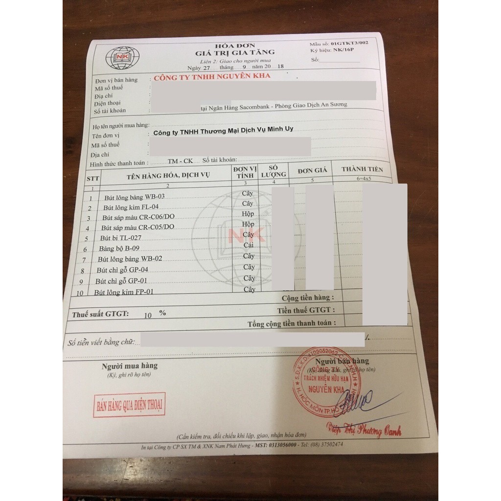 Bút Lông Bảng Thiên Long Lớn Wb-03