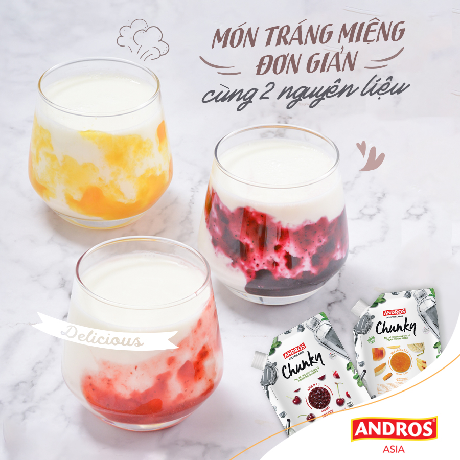Mứt trái cây Chunky Dưa Lưới Đào Bịch 1Kg