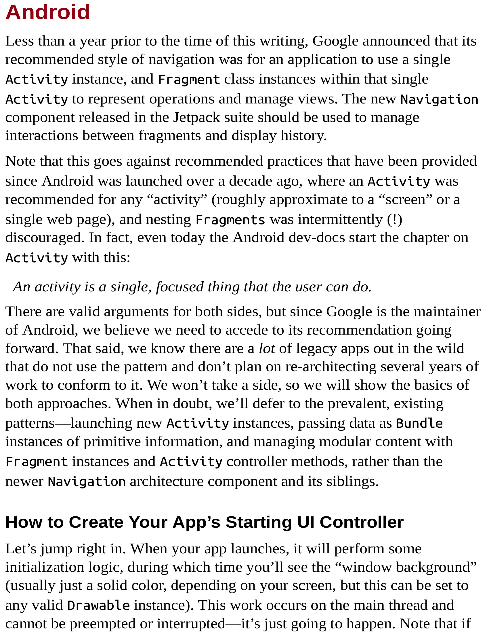 Native Application Development A Cross-Reference for iOS and Android ( sách gia công)
