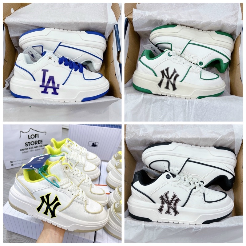 Giày MLB Chunky Liner New York Yankees 3 Màu Bản Chuẩn, Cao Cấp- full box