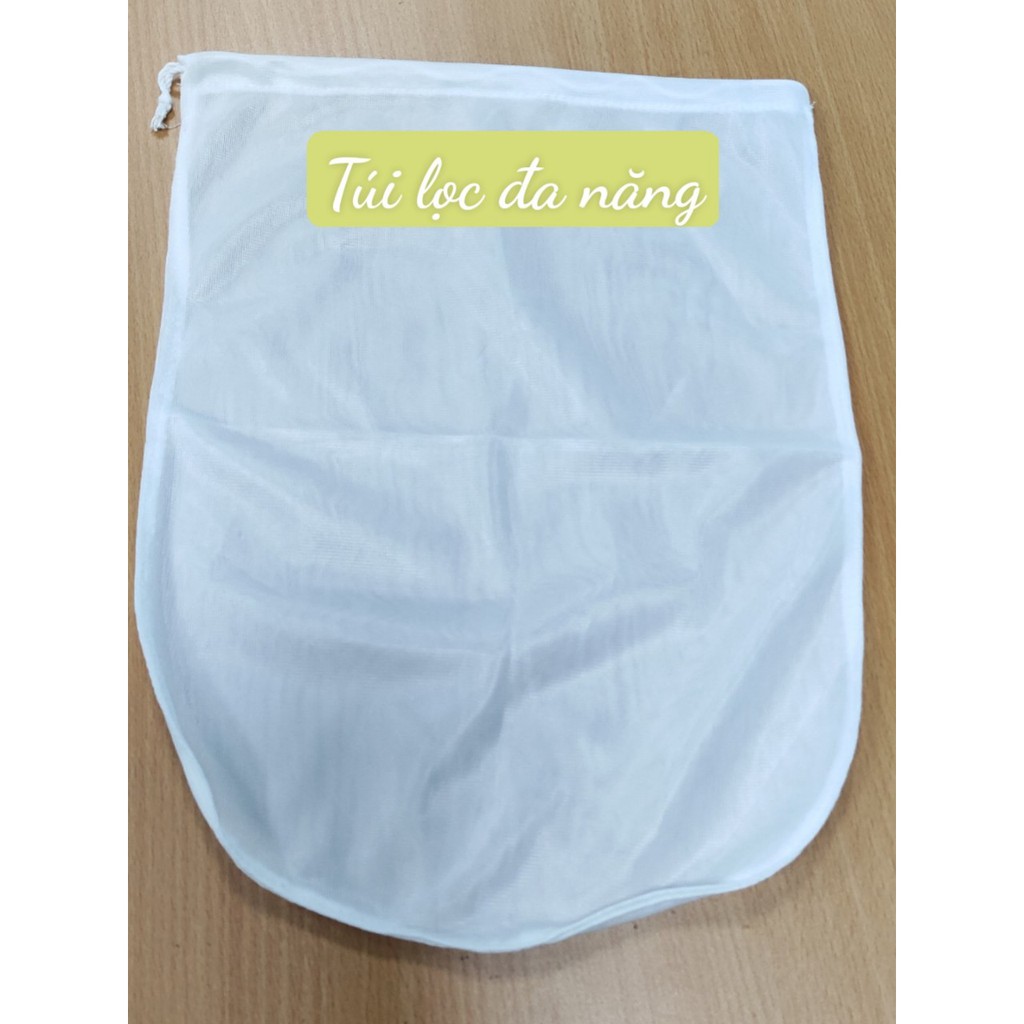 Túi lọc sữa chua hy lạp, lọc thạch găng, sữa đậu nành- túi lọc đa năng KT 25x35 Cm