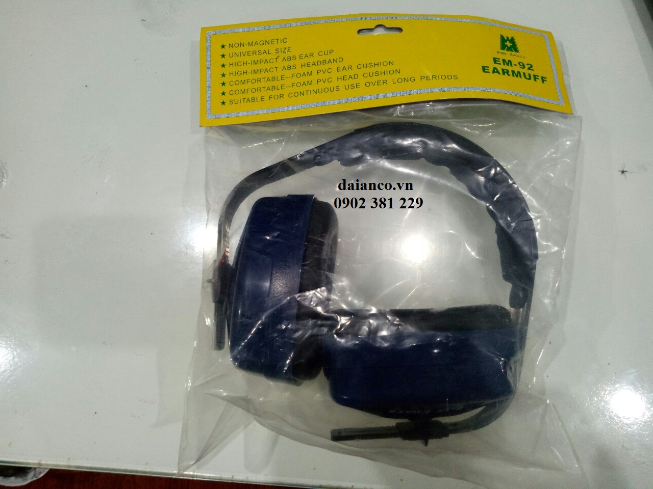 Chụp tai chống ồn, giảm ồn Blue Eagle EM92