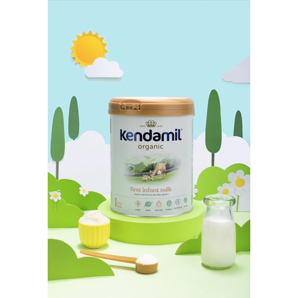 Sữa Công Thức Hữu Cơ Kendamil Organic chứa HMOs Số 1 (800g)