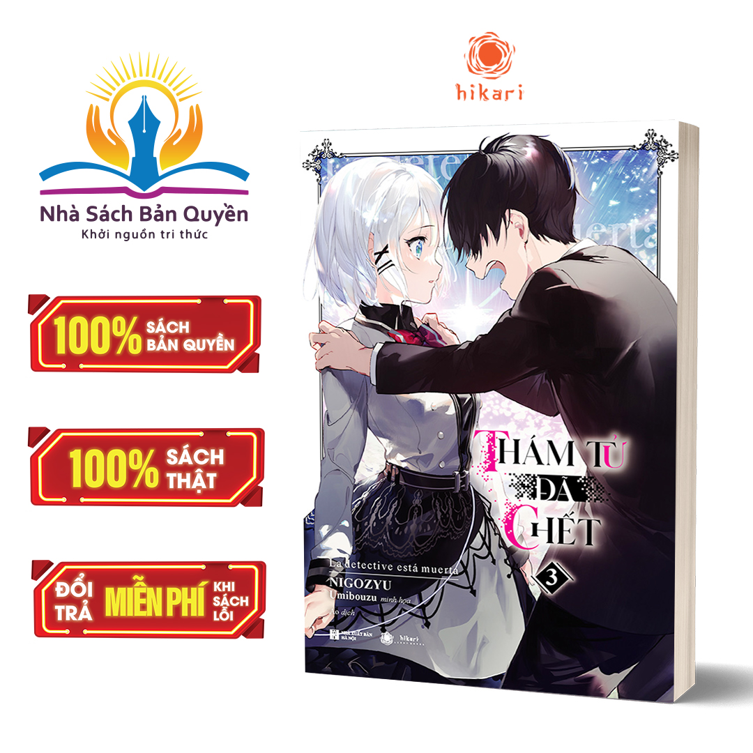 Sách - Thám tử đã chết tập 3 tặng kèm Bookmark