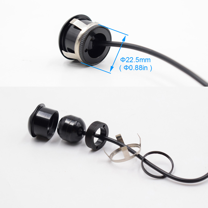 Camera cặp lề ô tô AHD xoay 360 độ 361