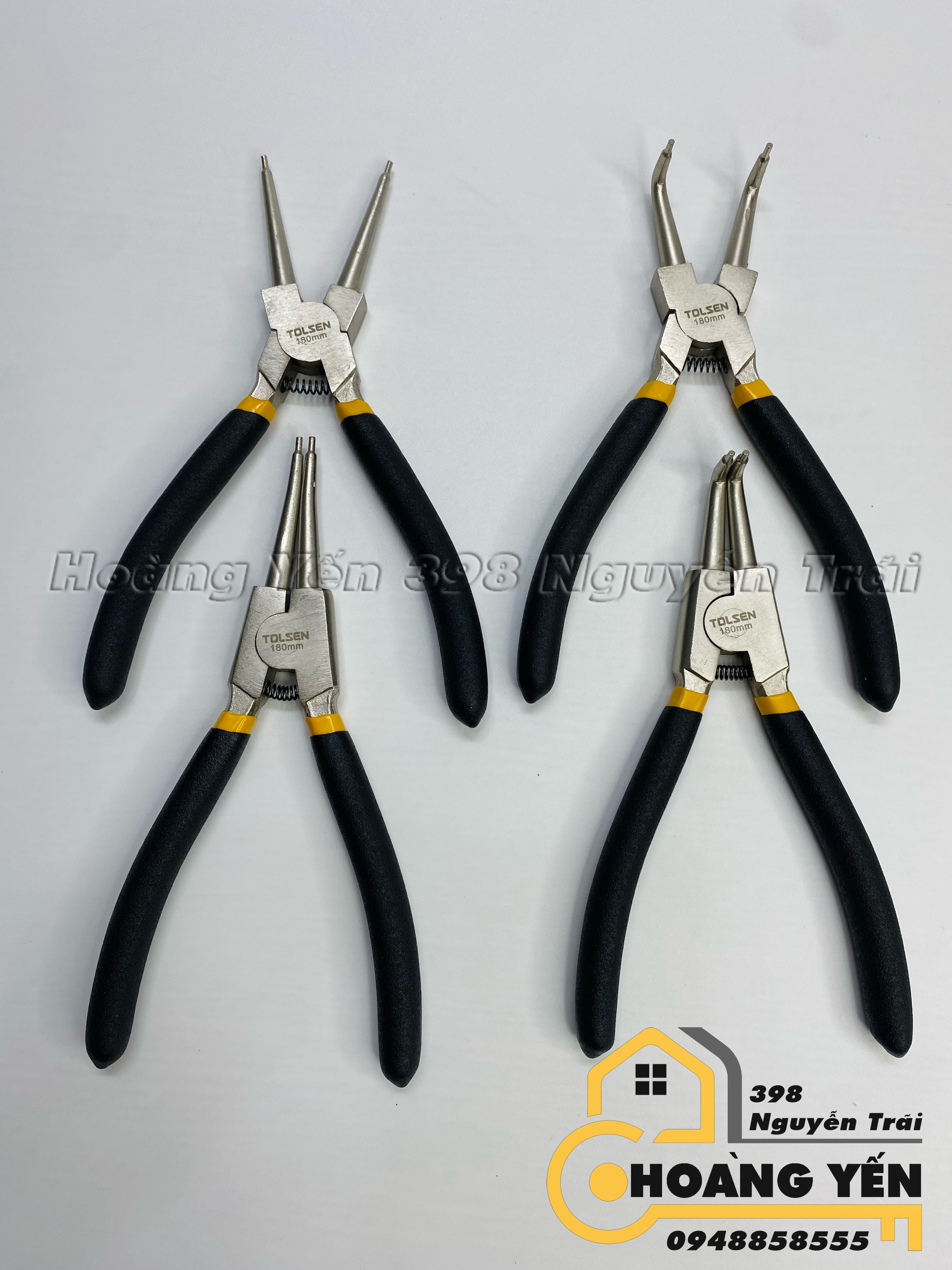 Bộ 4 Cây Kềm Phe 7 Inch Tolsen 10097