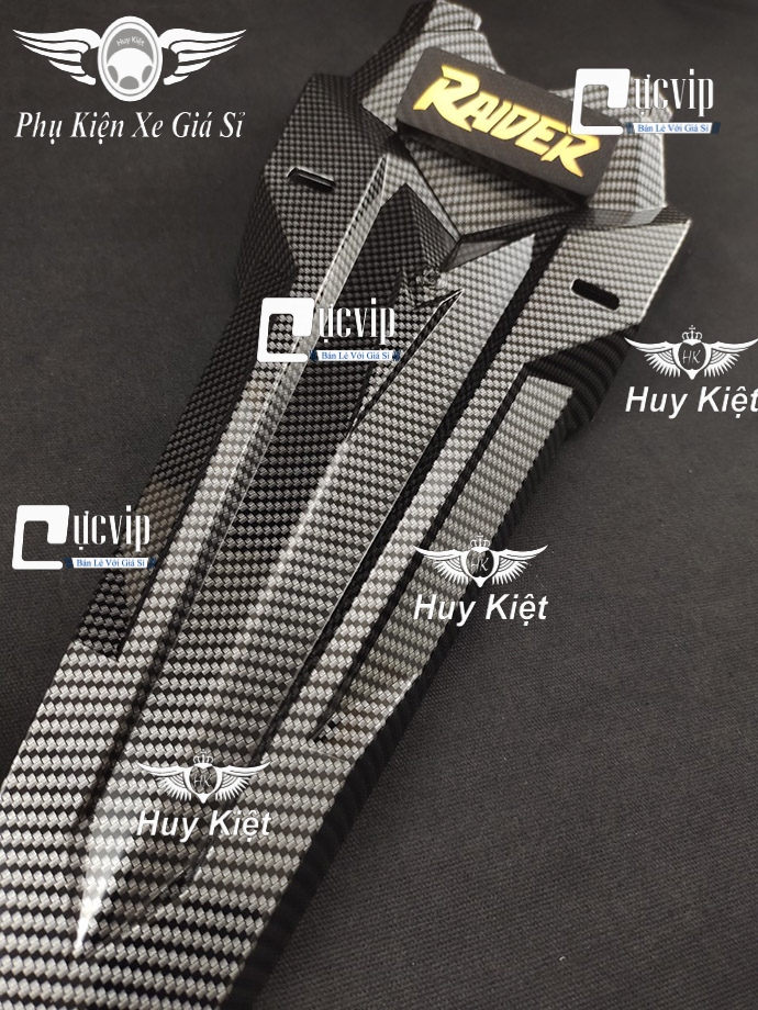 [HCM]Dè Chắn Bùn Kiểu Sonic Gắn Xe Raider Fi Carbon Có Đèn MS3041