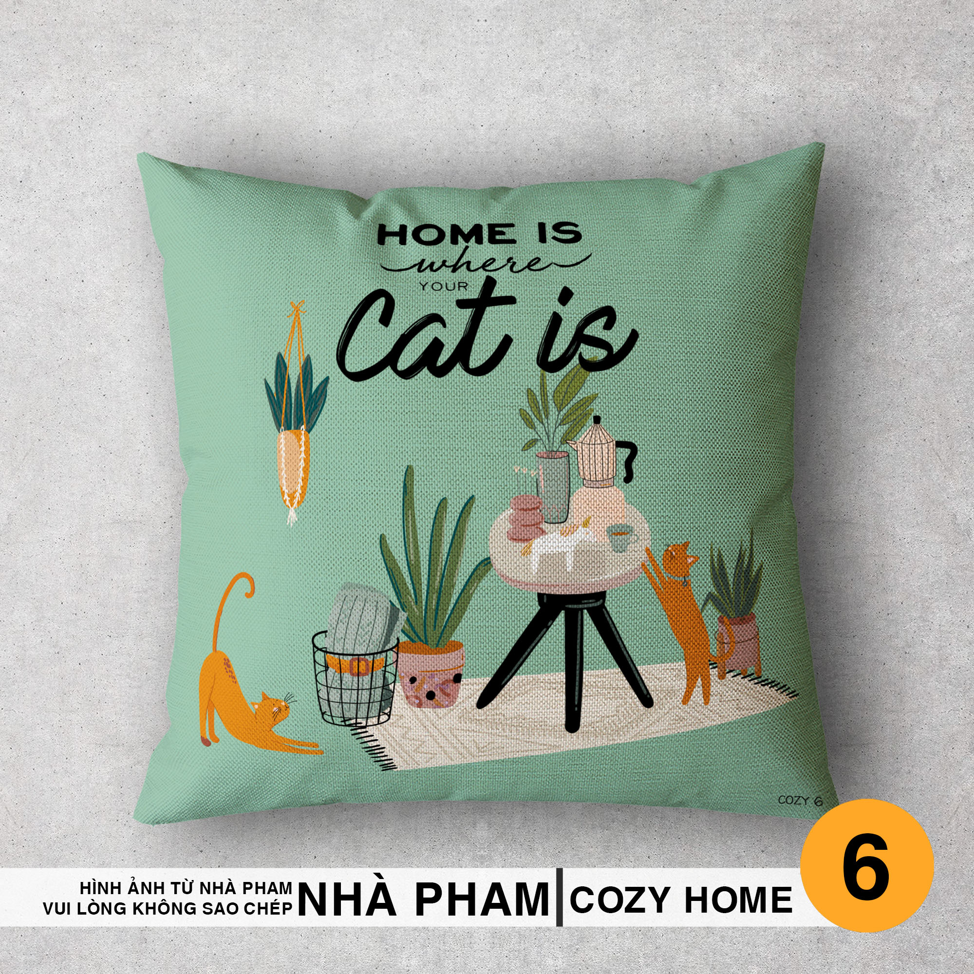 Gối Trang Trí Sofa COZY HOME (No1-No20) (45x45cm)