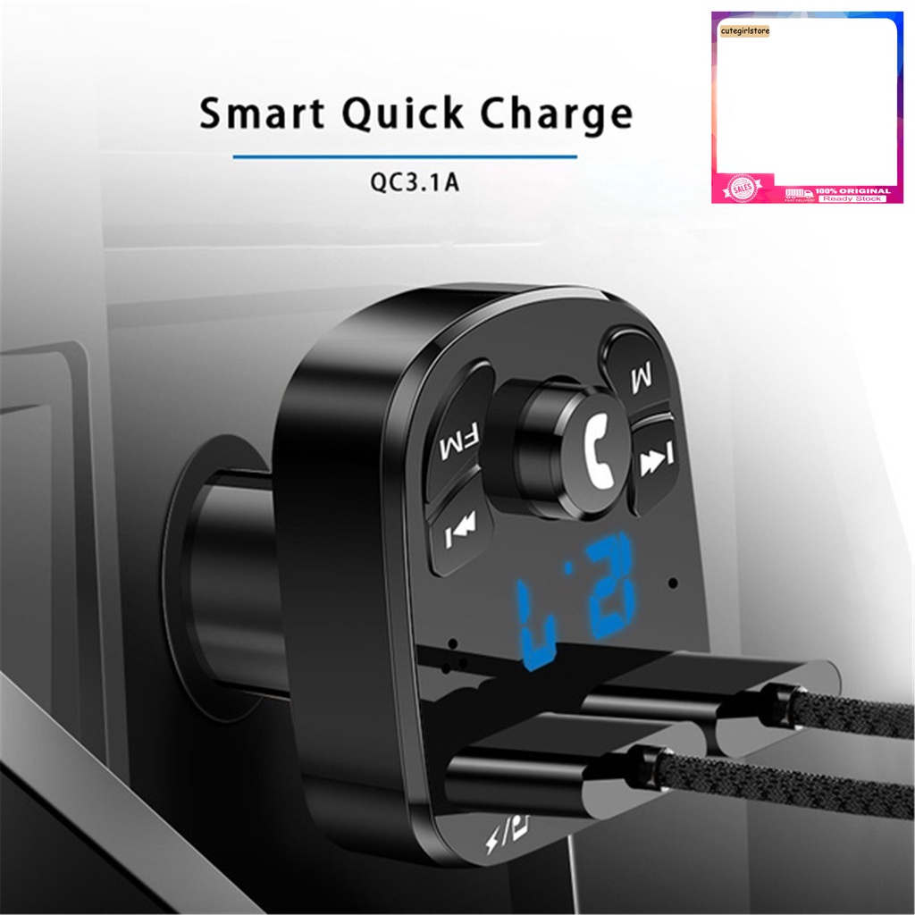 Tẩu xạc FM Bluetooth cho Ô tô
