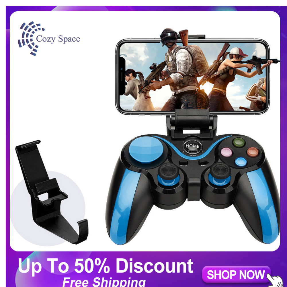S9 PUBG Game Controller Wireless Bluetooth Game Controller Gaming Gamepad for iOS Android Phone PC