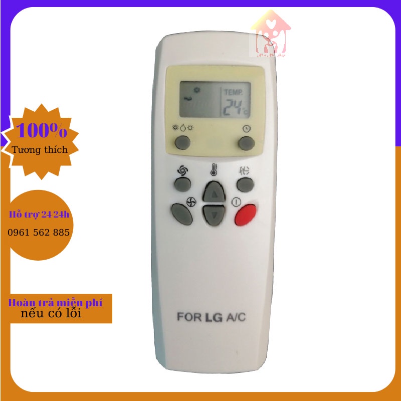 Điều khiển điều hòa lg 1 chiều