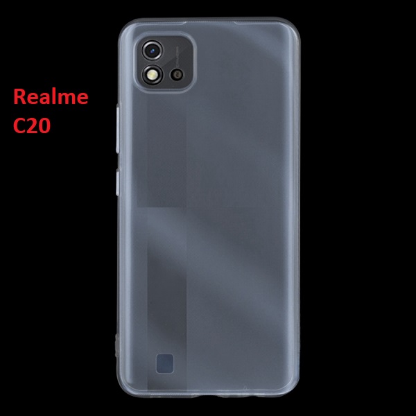 Ốp Realme C20 dẻo trong suốt (Loại đẹp)