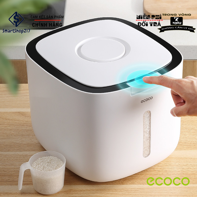 Thùng Đựng Gạo Cao Cấp - Thương Hiệu Nhật Bản ECOCO