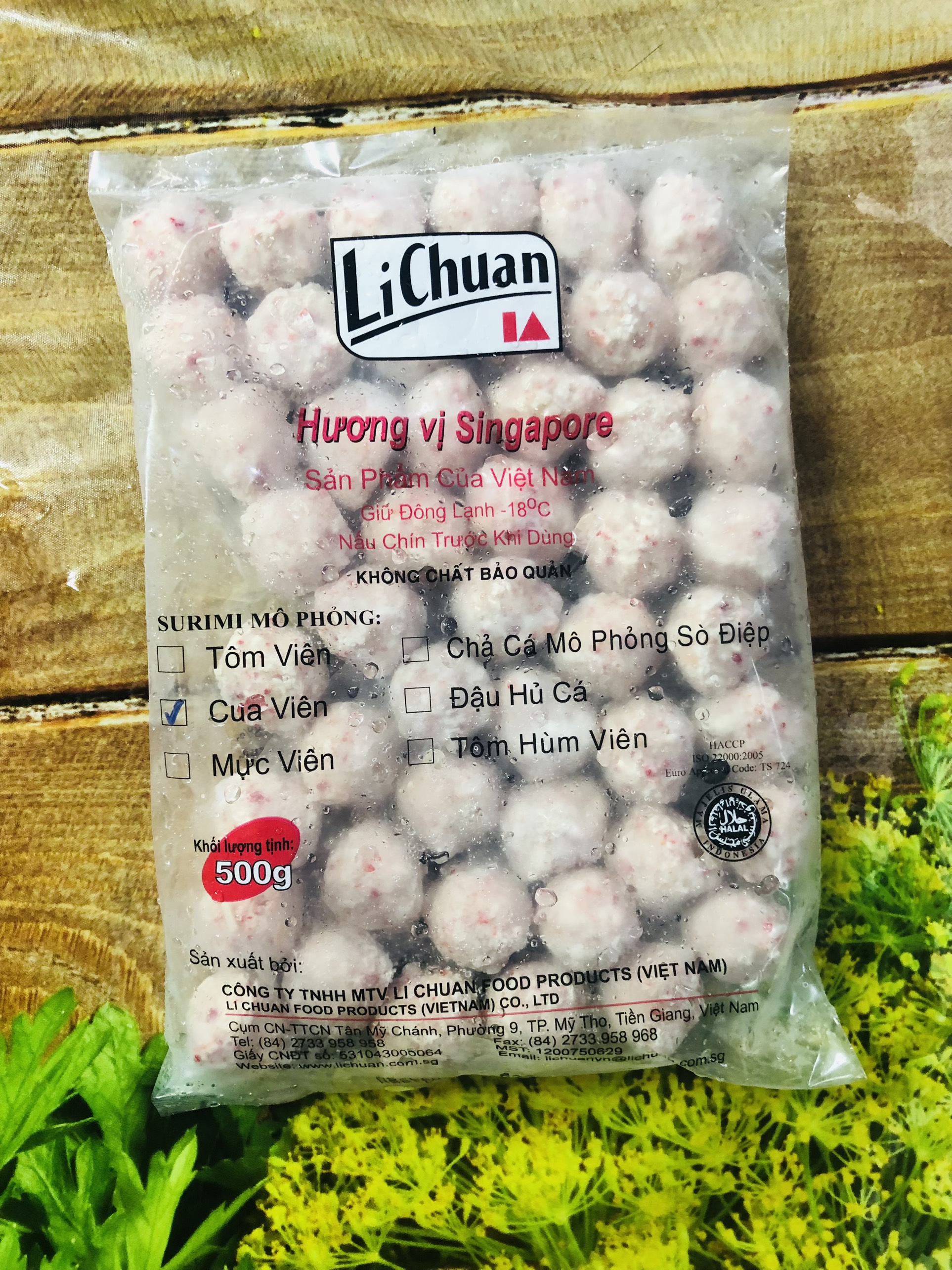 1kg Cua viên Lichuan