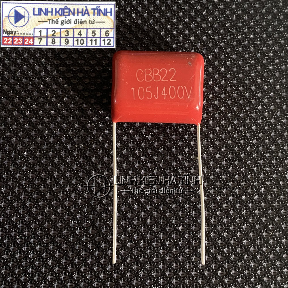 10 con tụ cbb 400v 105j 105k 400v