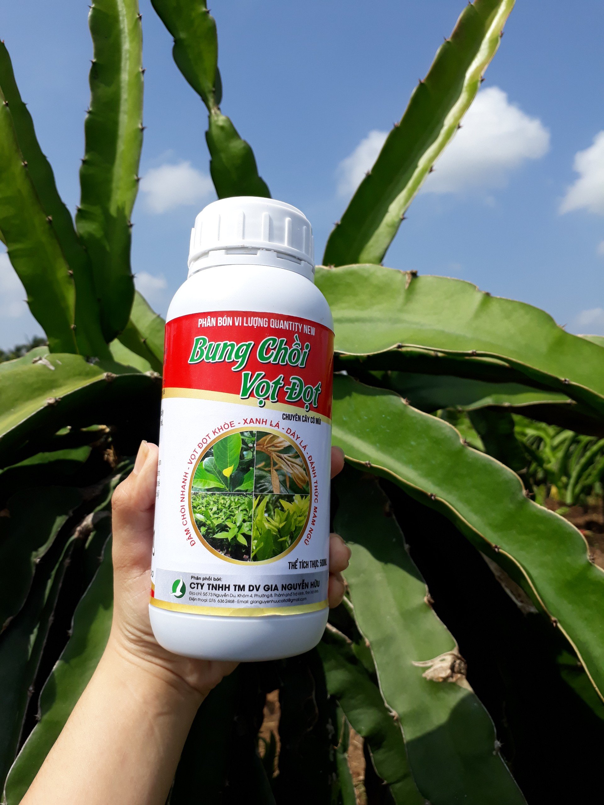BUNG CHỒI VỌT ĐỌT CÂY ĂN TRÁI (chai 500ml)