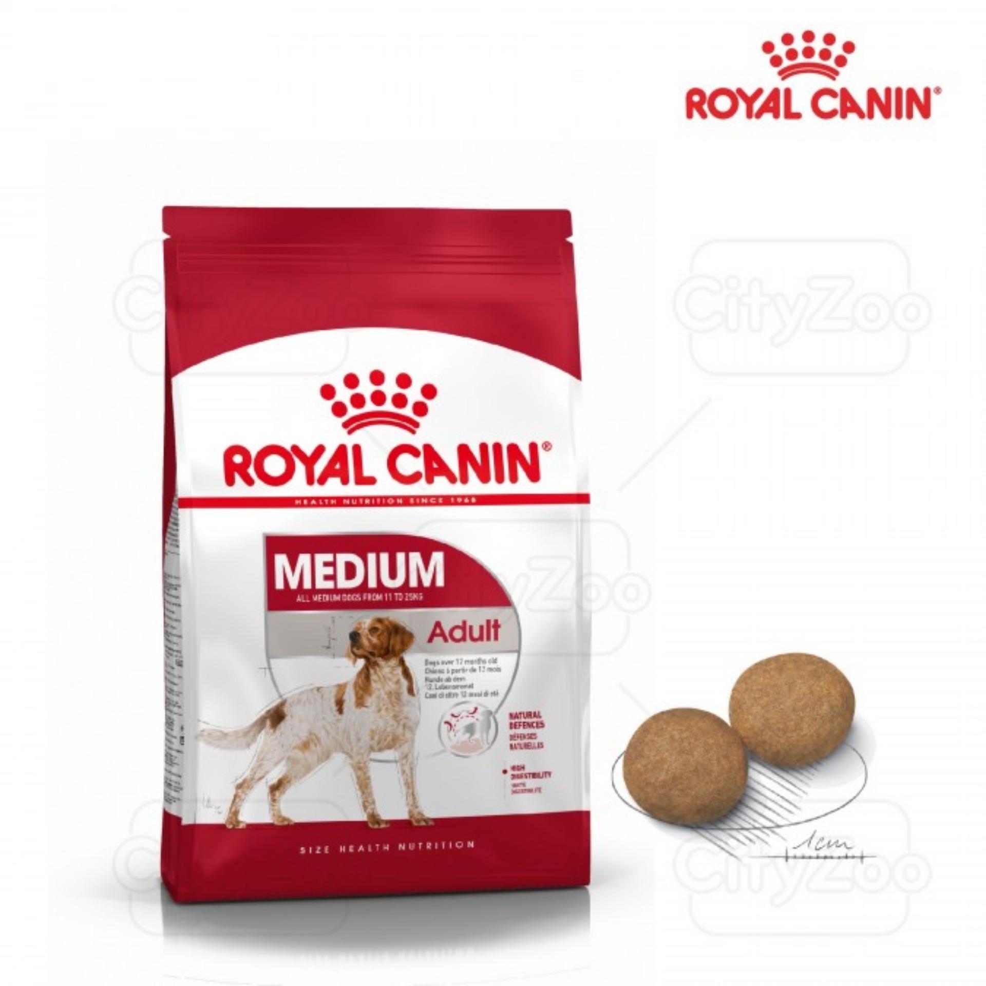 [HCM]THỨC ĂN CHO CHÓ ROYAL CANIN MEDIUM ADULT 1kg
