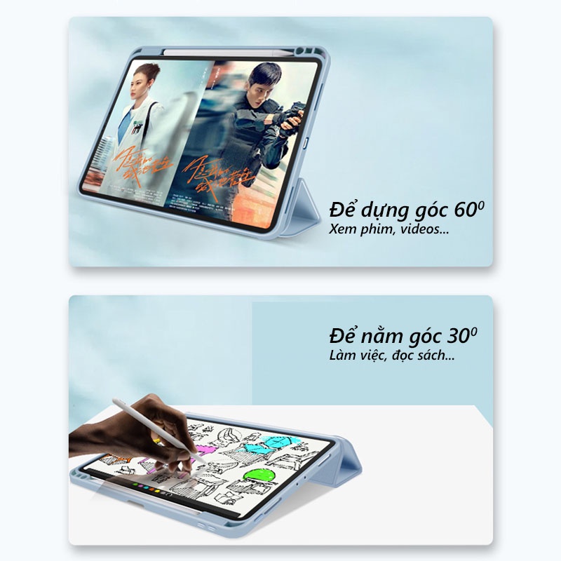 Bao da XUNDD iPad A16 / iPad Gen 10 chống trầy chống sốc