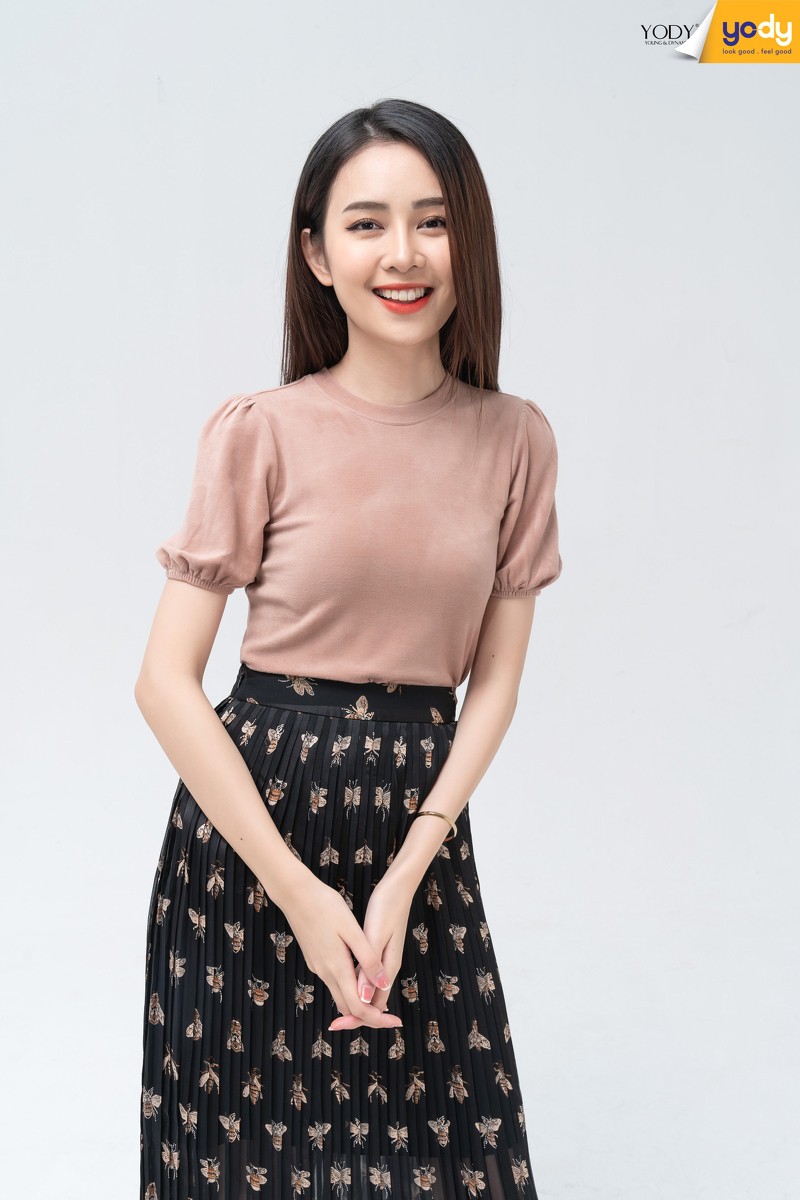 Áo Thun Nữ Tay Bồng Cộc Tay YODY