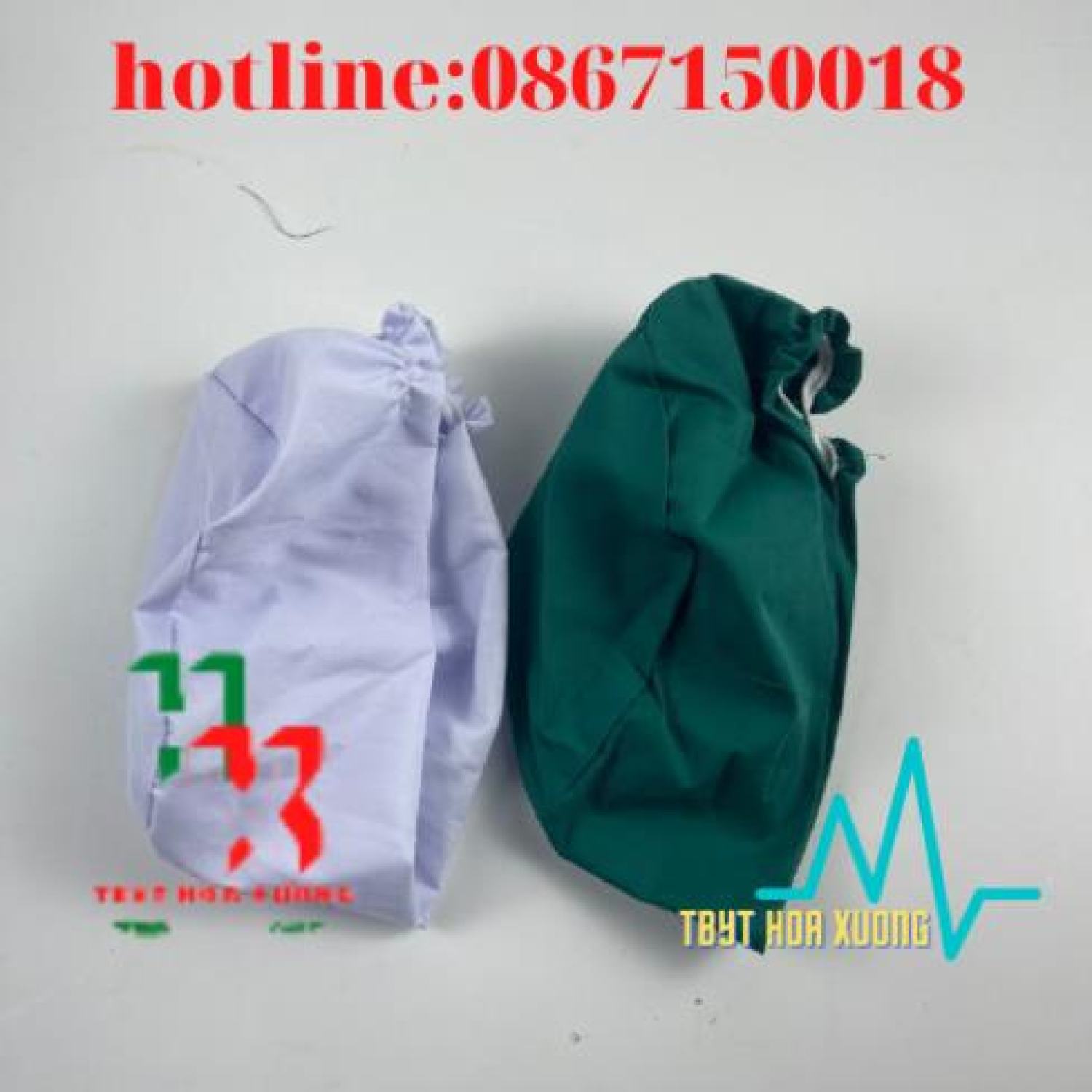 Mũ blouse trắng bác sĩ, y tá, dượᴄ sĩ (mũ vải blu)