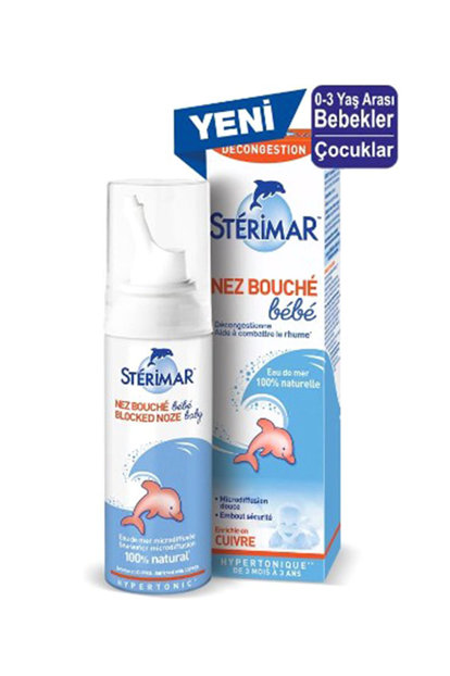 Xịt mũi cá heo Sterimar kháng viêm 100ml