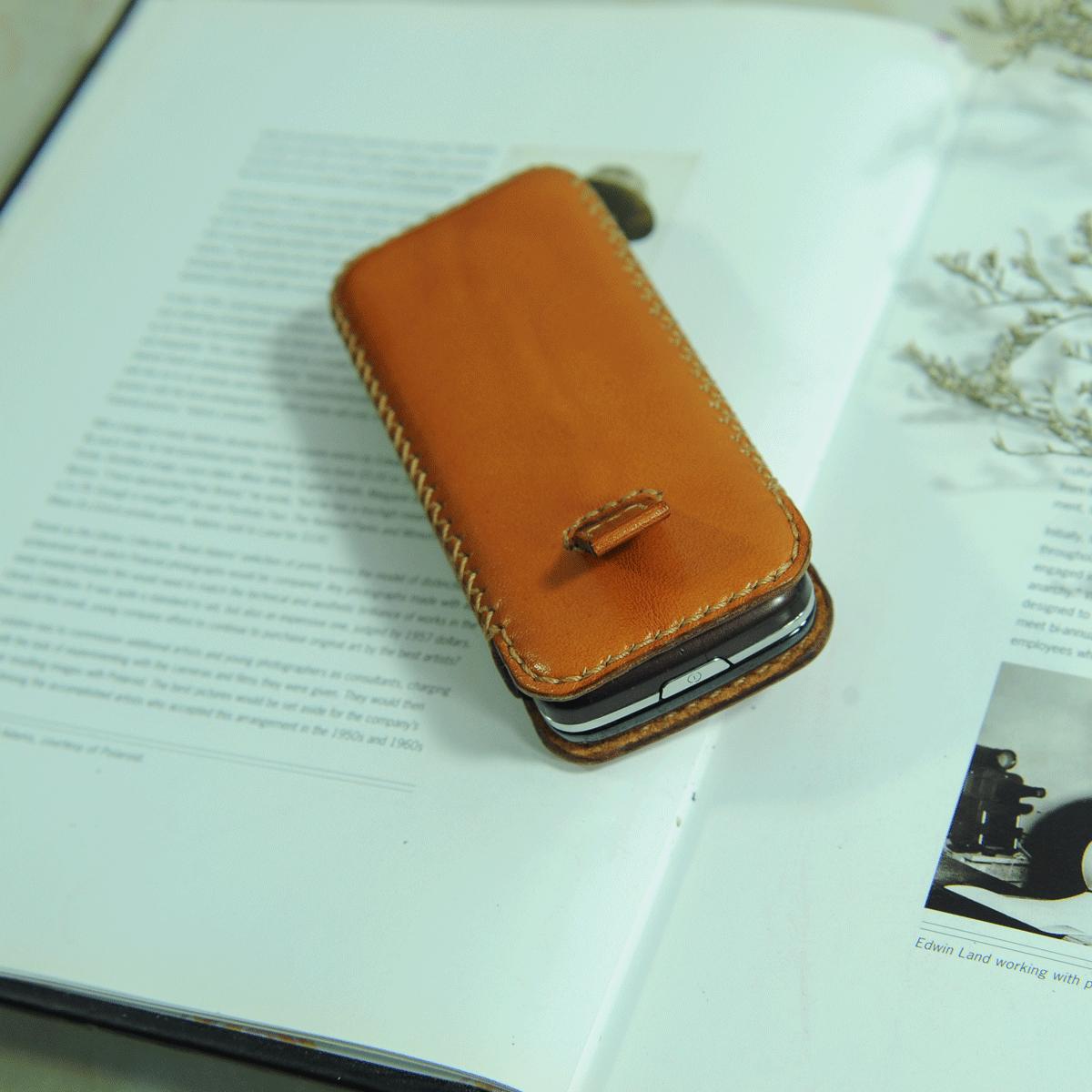 Bao da điện thoại Nokia 6700 - Bao da handmade BD002