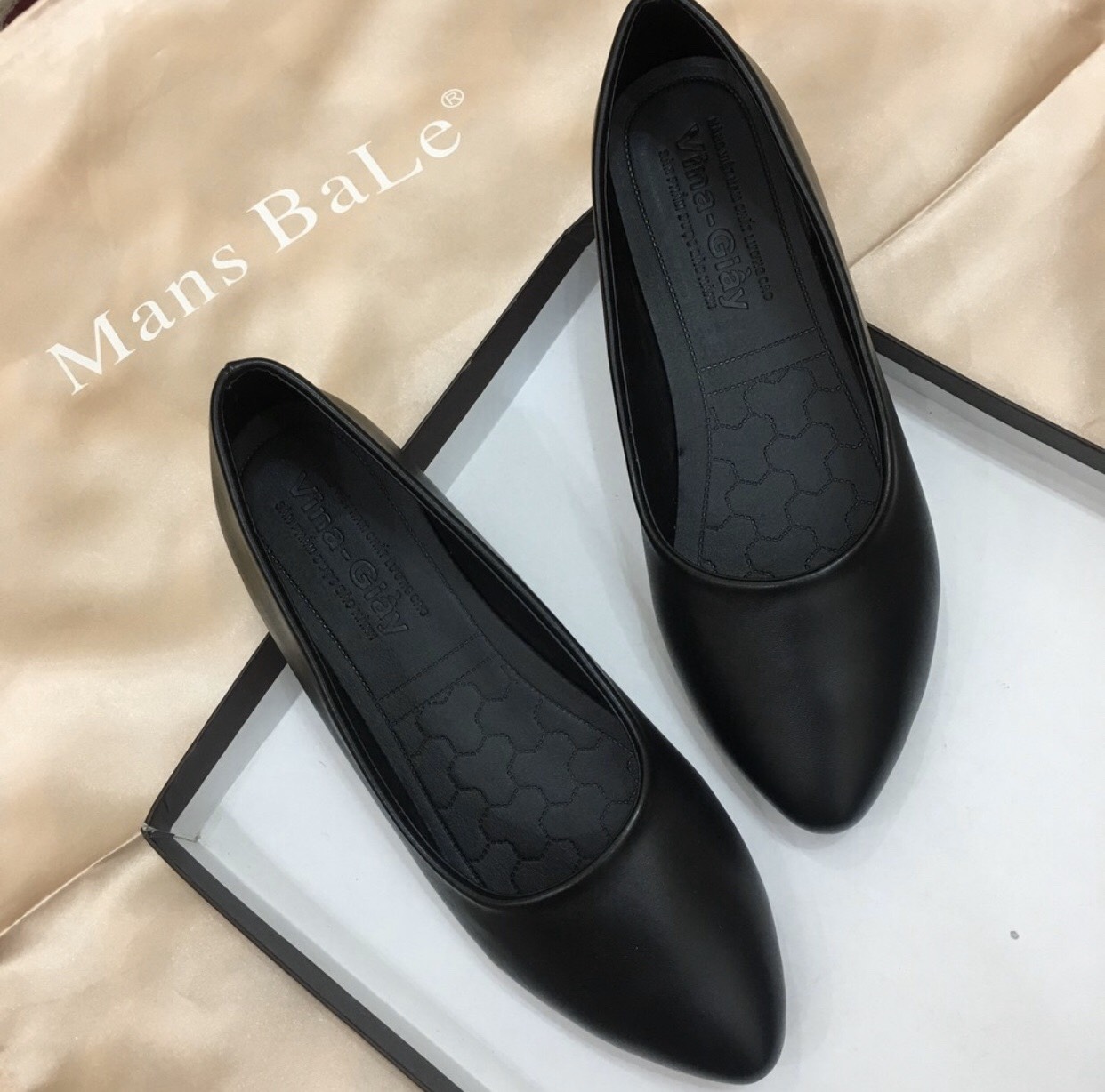 Giày búp bê nữ thời trang siêu mềm êm chân-M1