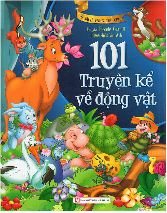 Fahasa - 101 truyện kể về động vật - tủ sách vàng cho con