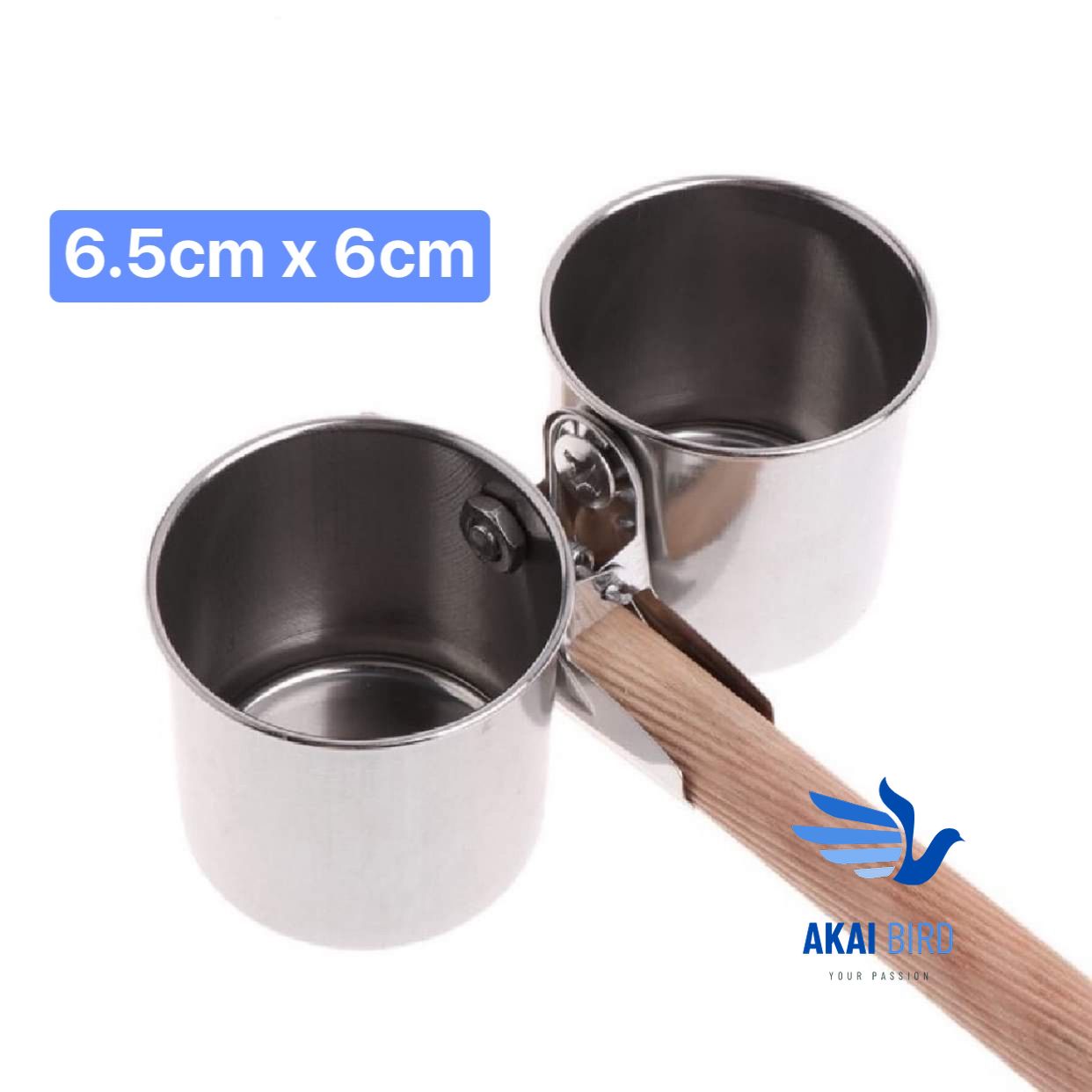 Cóng Ăn Inox Dành Cho Vẹt...