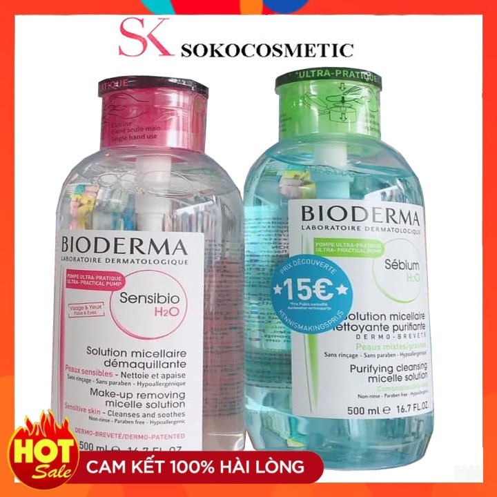 NƯỚC TẨY TRANG PHÁP BIO ĐỦ SIZE