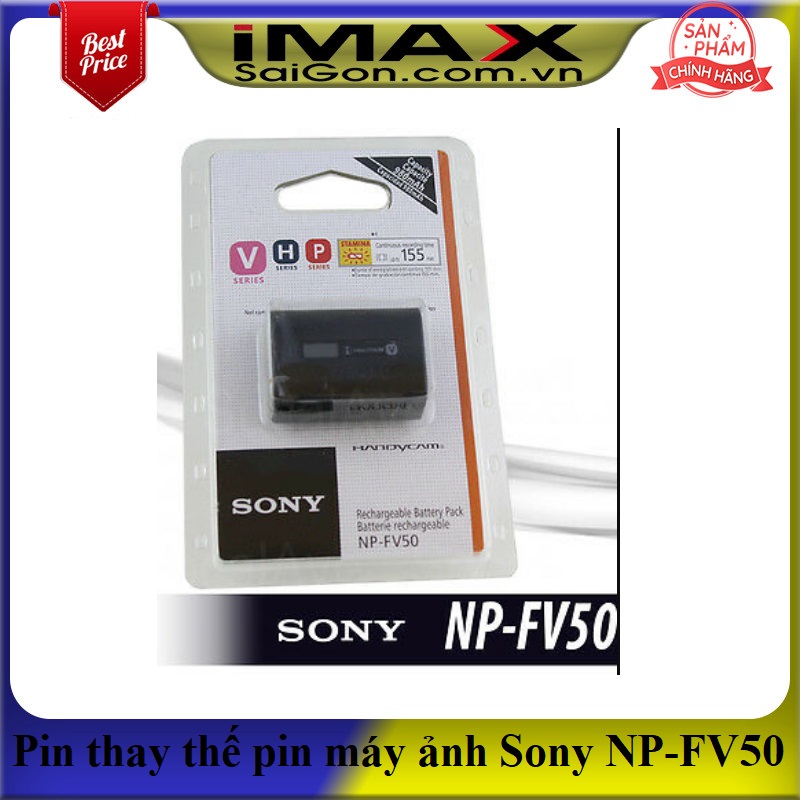 Pin sạc máy ảnh cho sony np-fv50