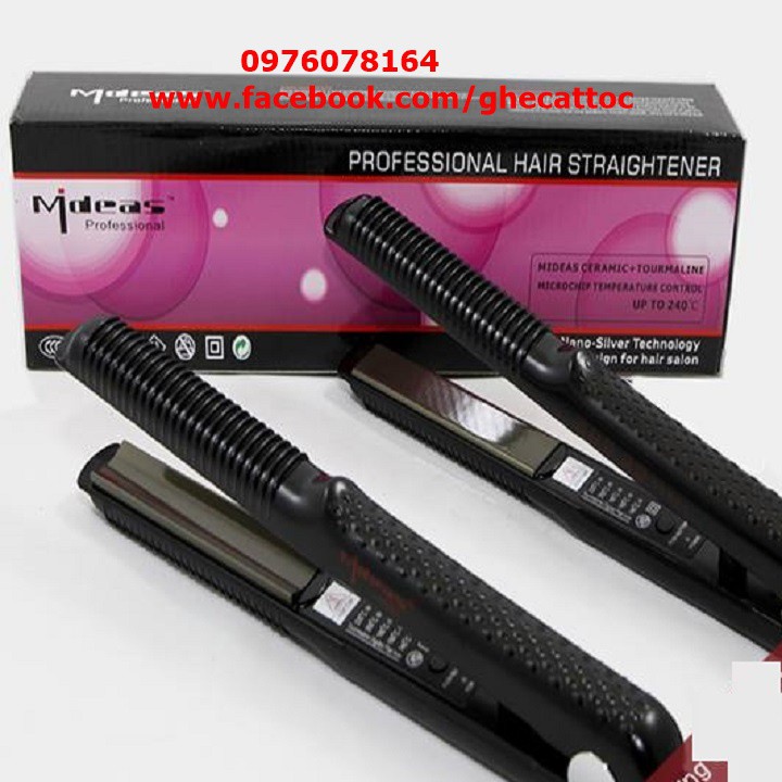 Máy là duỗi ép tóc chuyên nghiệp cao cấp cho salon tóc