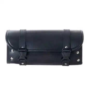 Motorcycle Fork Bag Waterproof Motorbike Handlebar Pu Leather Waterproof Motorbike Handlebar Bag