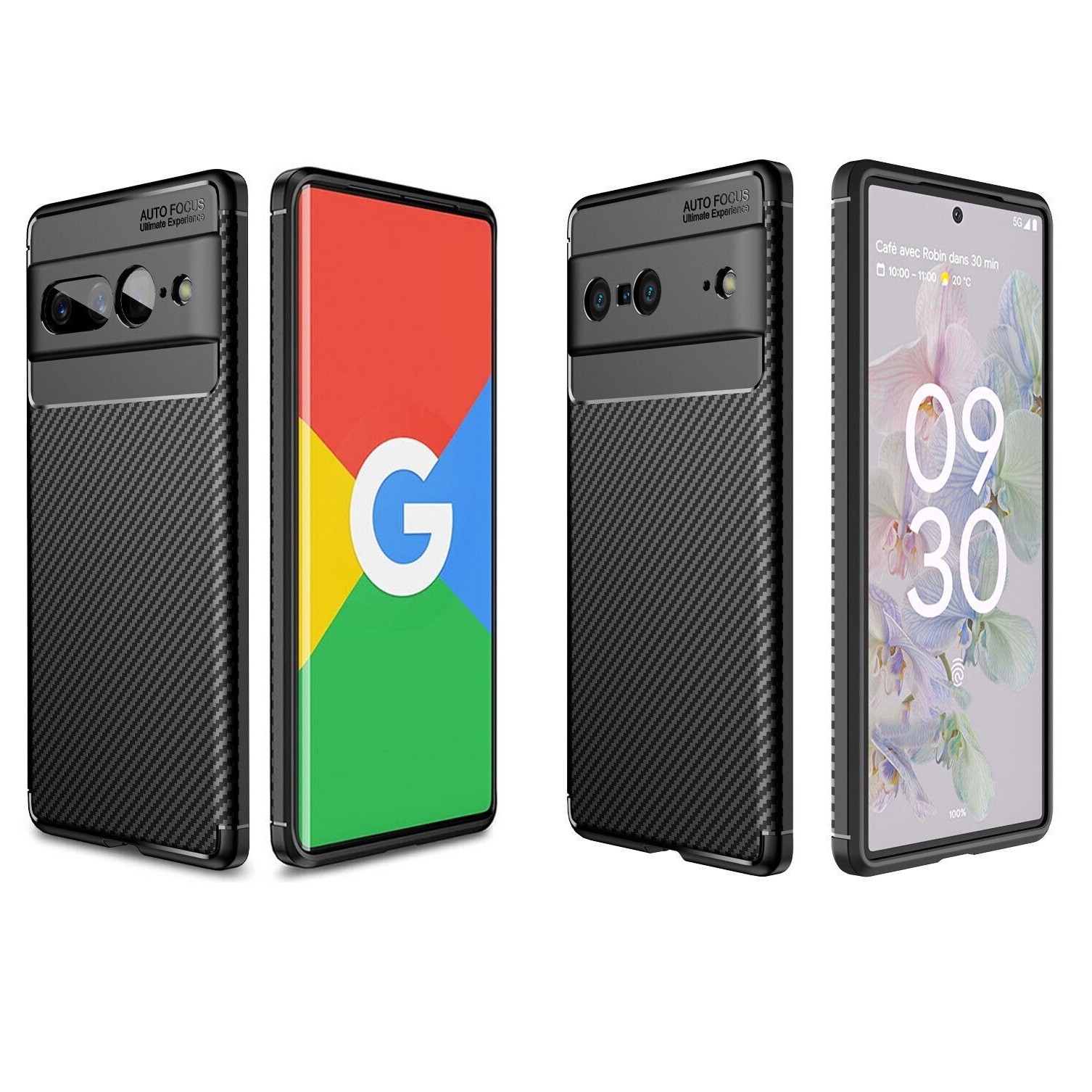 Ốp lưng Pixel 7 - Pixel 7 Pro chống sốc carbon