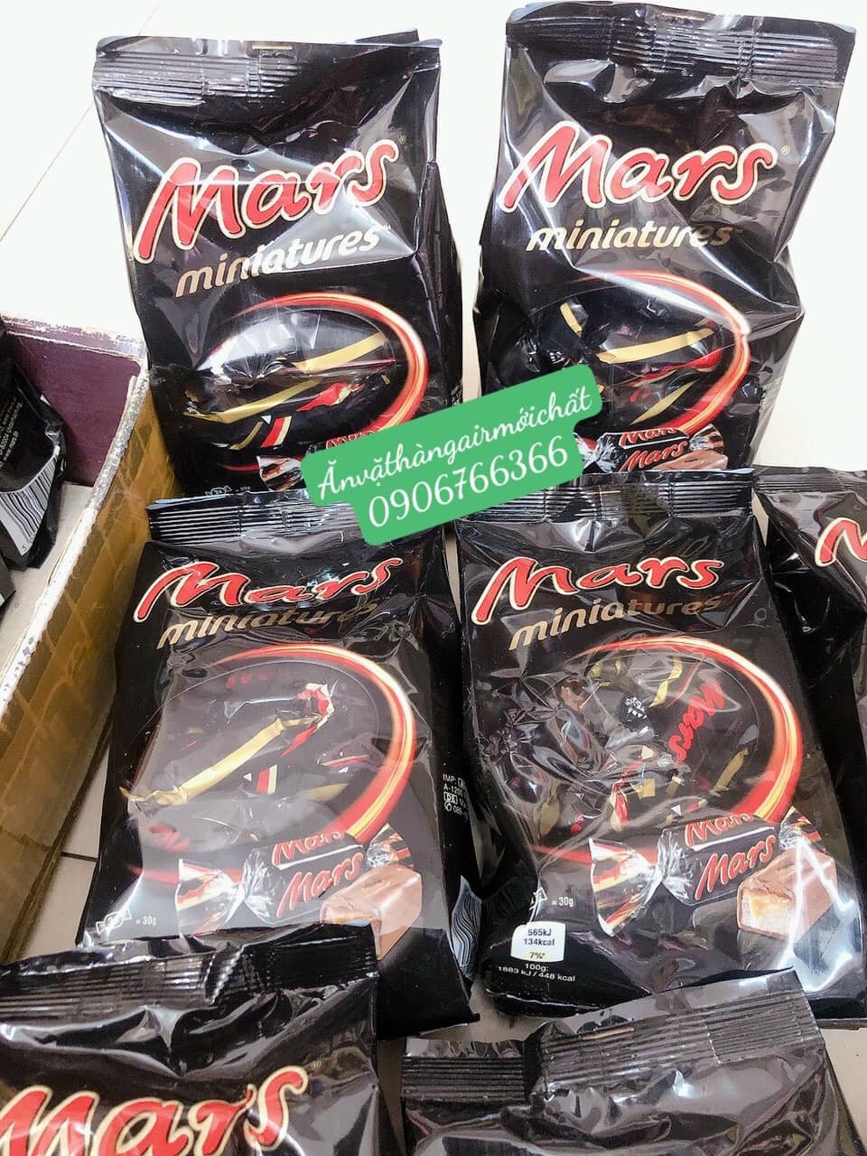 [NEW THÁNG 06/2026]Socola Minis Mars Miniatures Gói 220 Gram
