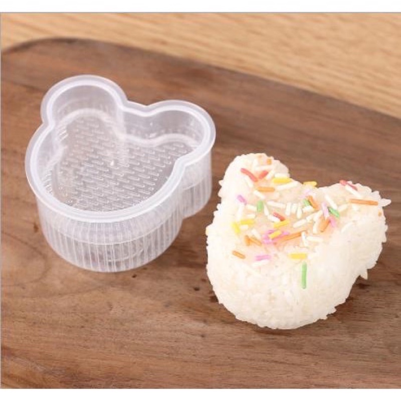 Khuôn làm cơm, khuôn ép cơm Onigiri cho bé ăn ngon