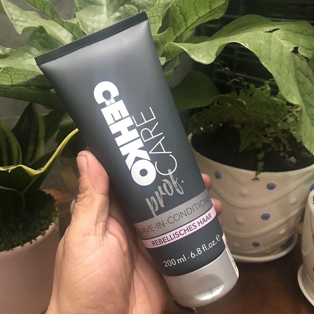 Dầu xả khô dưỡng ẩm cho tóc uốn Cehko Prof Leave In Conditioner 1000ml