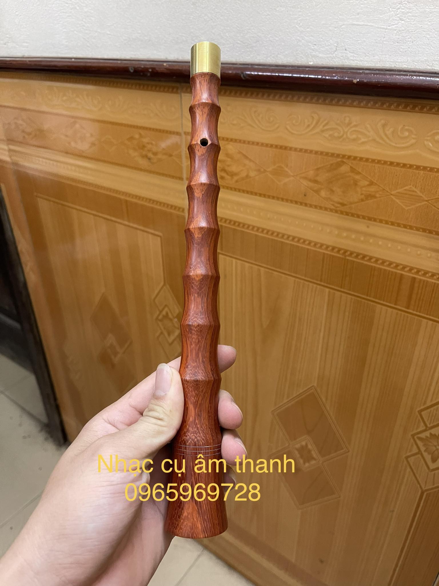 Kèn đám ma đám hiếu gỗ gụ đỏ