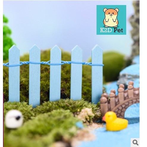 [Hoàn tiền 10%]Hàng rào gỗ uốn trang trí lồng Hamster 5x90cm