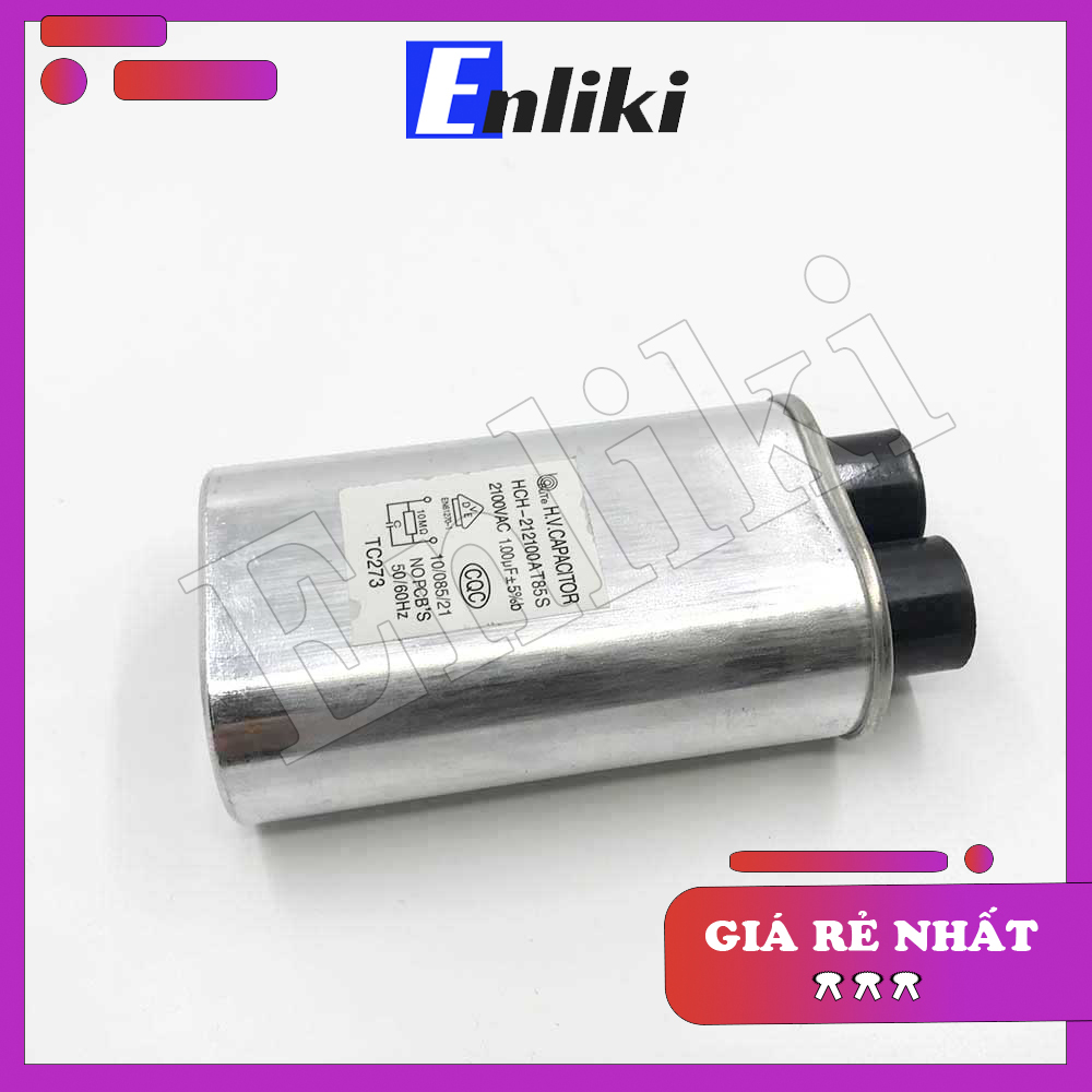 Tụ 1uF 2100V Cao Áp Lò Vi Sóng