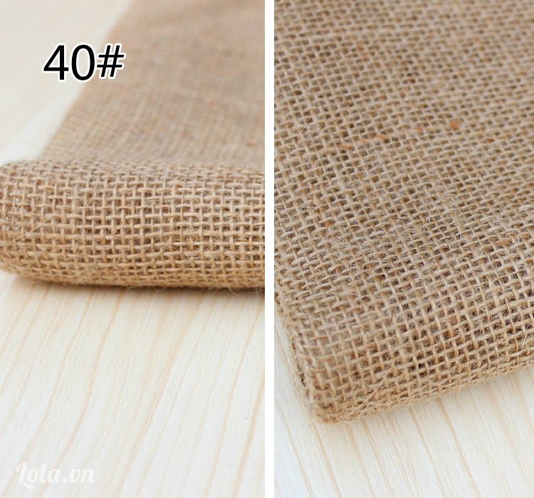 Vải Bố Thô Trang Trí Vintage
