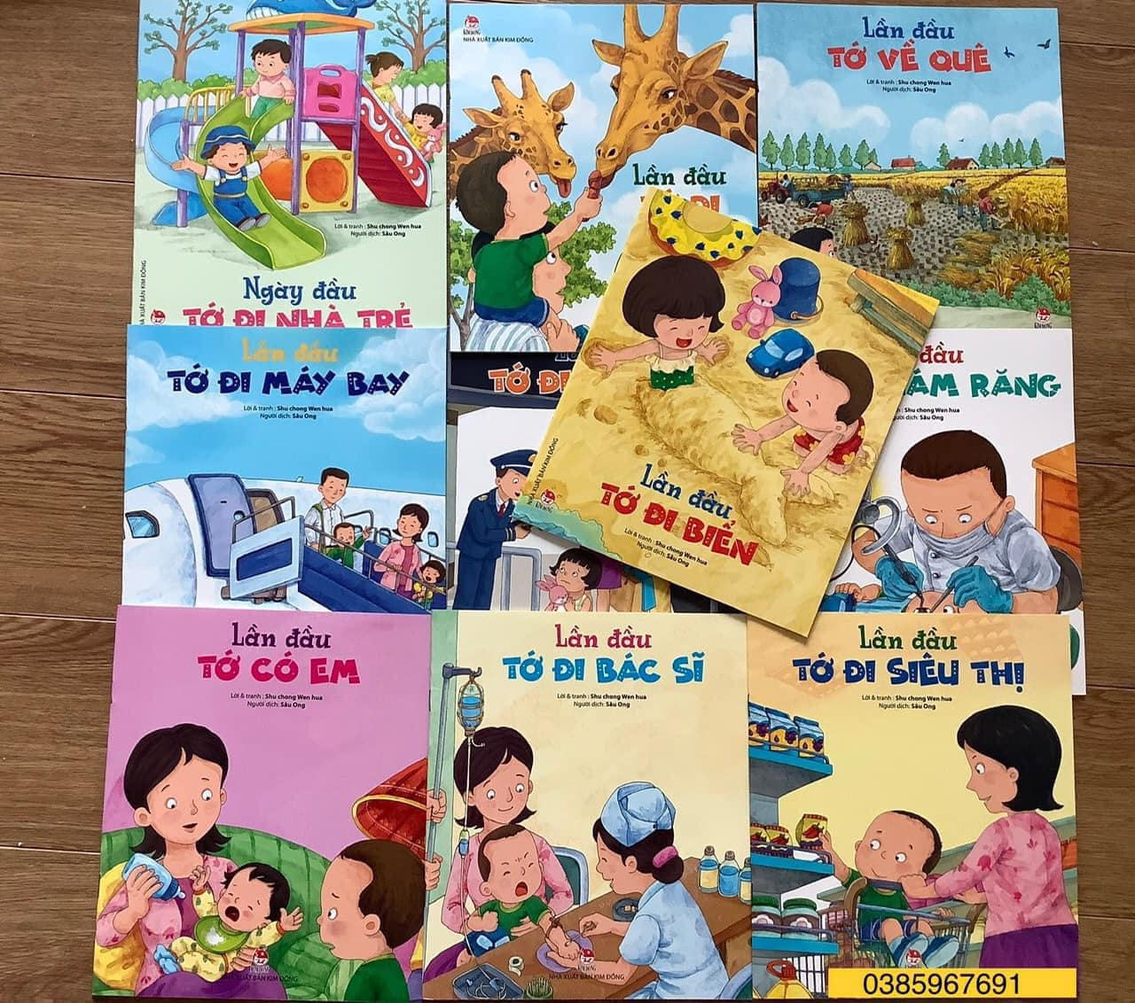 Sách - Lần Đầu Tớ Đi (10 Cuốn)
