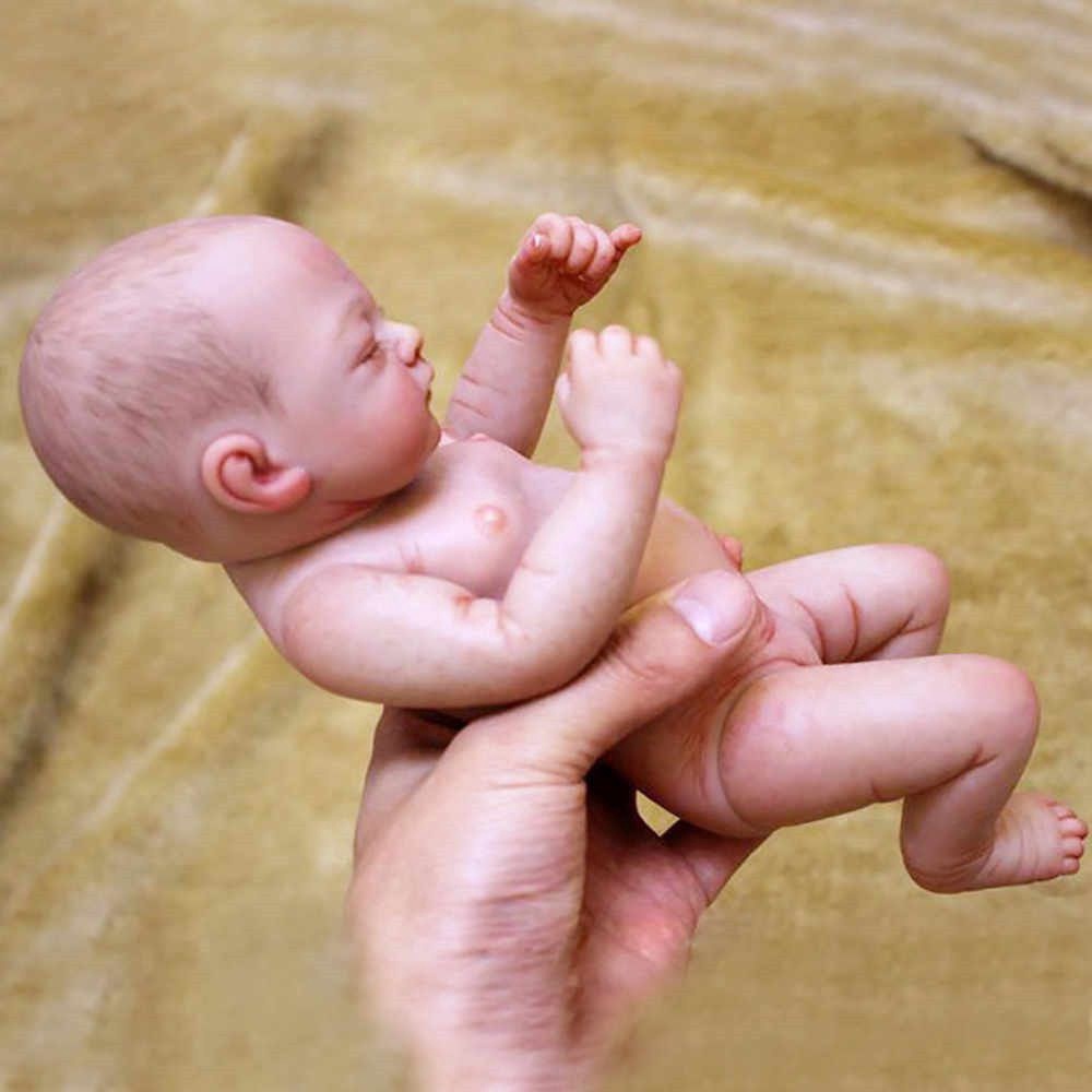◕⊙❦ Búp Bê Em Bé Sơ Sinh Bằng Silicone 10 / 25cm