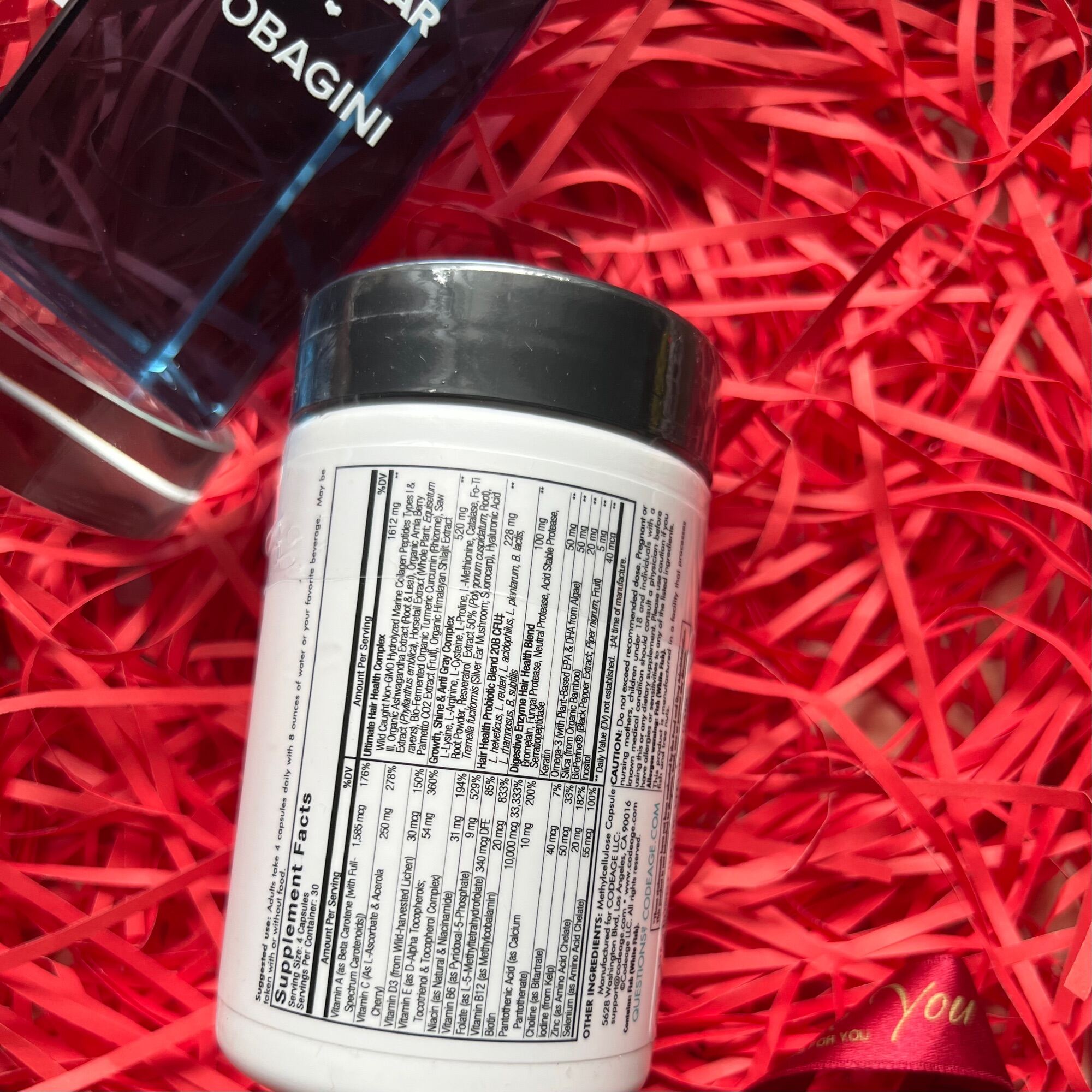 [CHÍNH HÃNG] CODEAGE viên tóc HAIR VITAMINS giảm rụng và nuôi dưỡng tóc chắc khỏe - DR OBAGINI