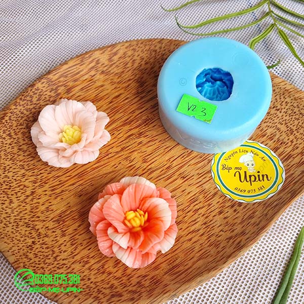 Khuôn silicon mẫu đơn Thái mã V23