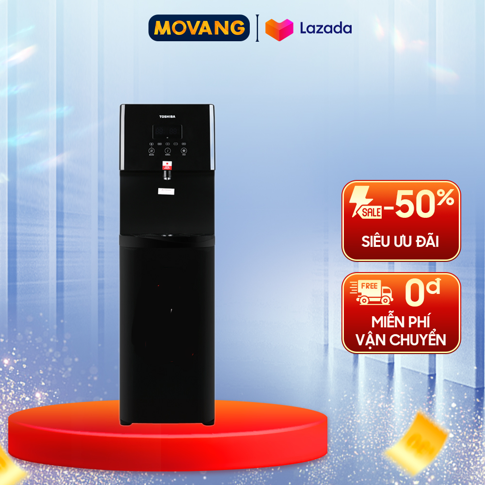 [GIAO TẠI HCM] -  Cây nước nóng lạnh Toshiba RWF-W1830BV(K) - Hệ thống làm lạnh:Bằng máy nén cho độ lạnh sâu tiết kiệm điện - Chất liệu bình chứa:Inox 304