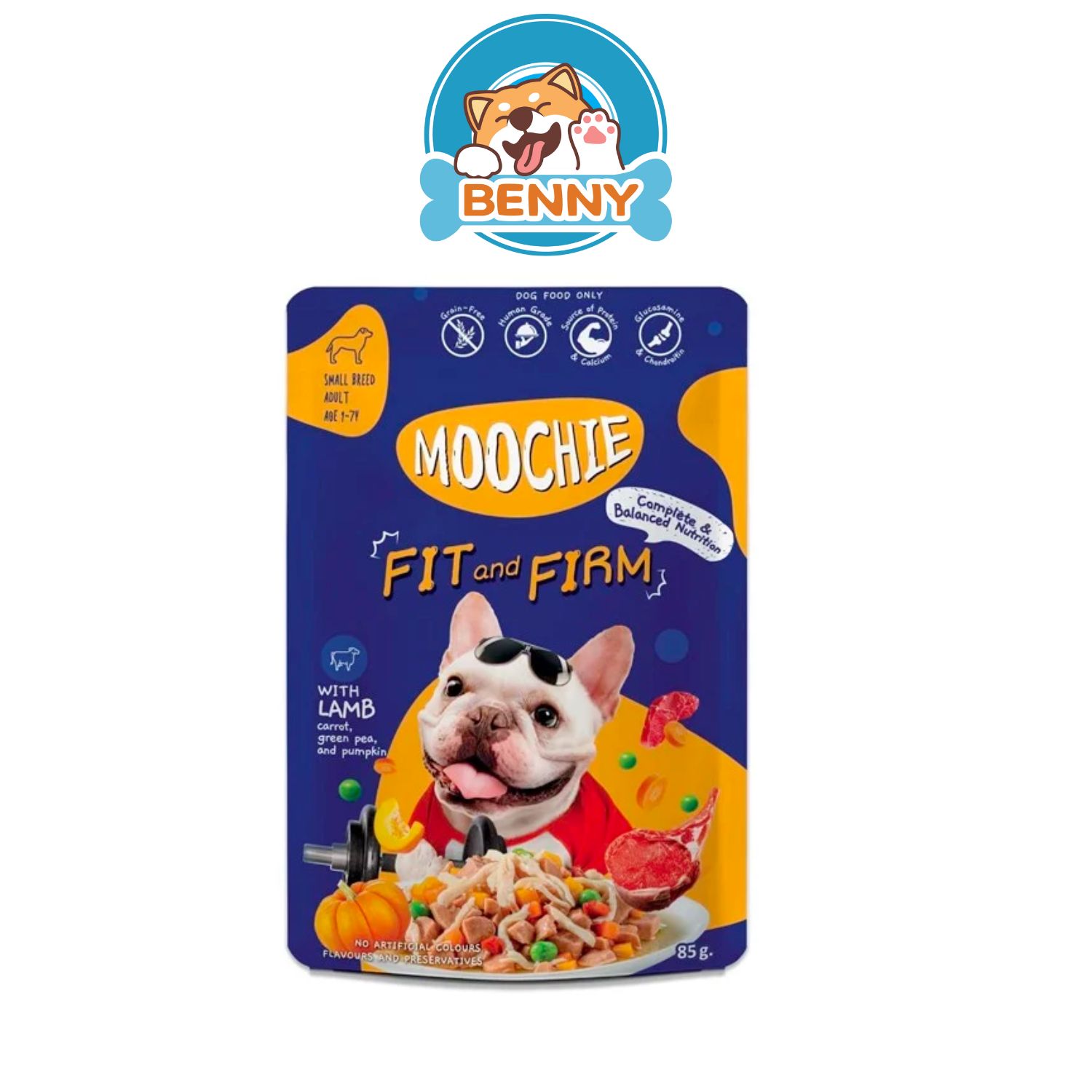 Pate Chó Moochie Dành Cho Mọi Lứa Tuổi 85G - Thái Lan